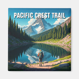 Pacific Vapensköld Trail Magnet
