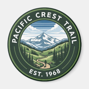 Pacific Vapensköld Trail Magnet
