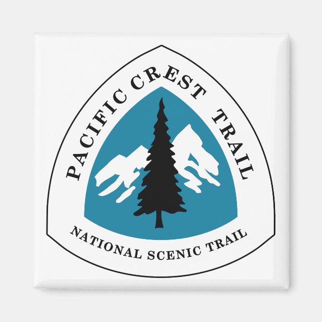 Pacific Vapensköld Trail Magnet (Framsidan)