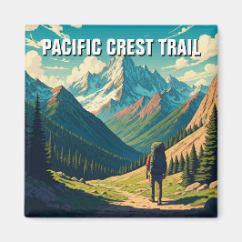Pacific Vapensköld Trail Magnet