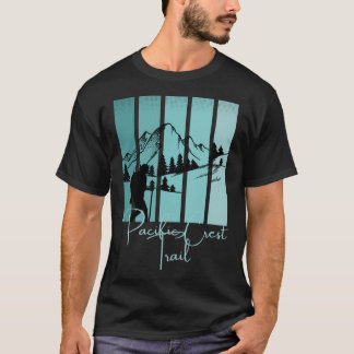 Pacific Vapensköld Trail PCT Hiking National Park T Shirt