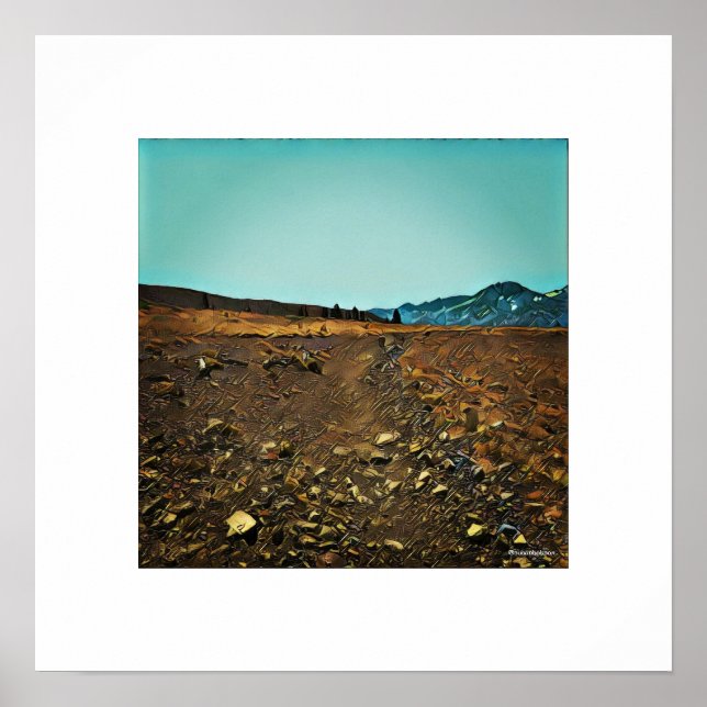 Pacific Vapensköld Trail Poster (Framsidan)