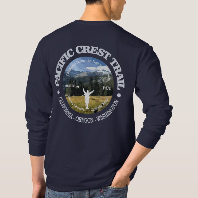 Pacific Vapensköld Trail T Shirt (Baksida)