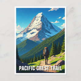 Pacific Vapensköld Trail Vykort