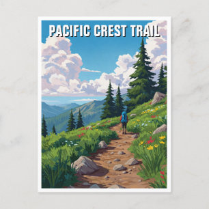 Pacific Vapensköld Trail Vykort