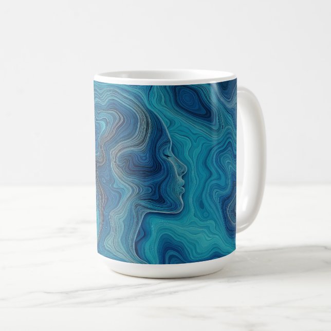 “Pacifica” – Ett havsporträtt Kaffemugg (Framsida höger)