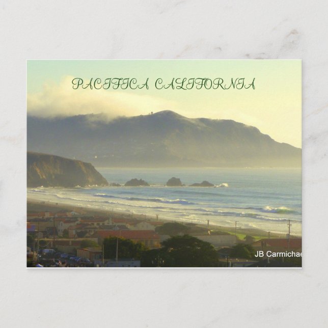 Pacifica från luft vykort (Framsida)