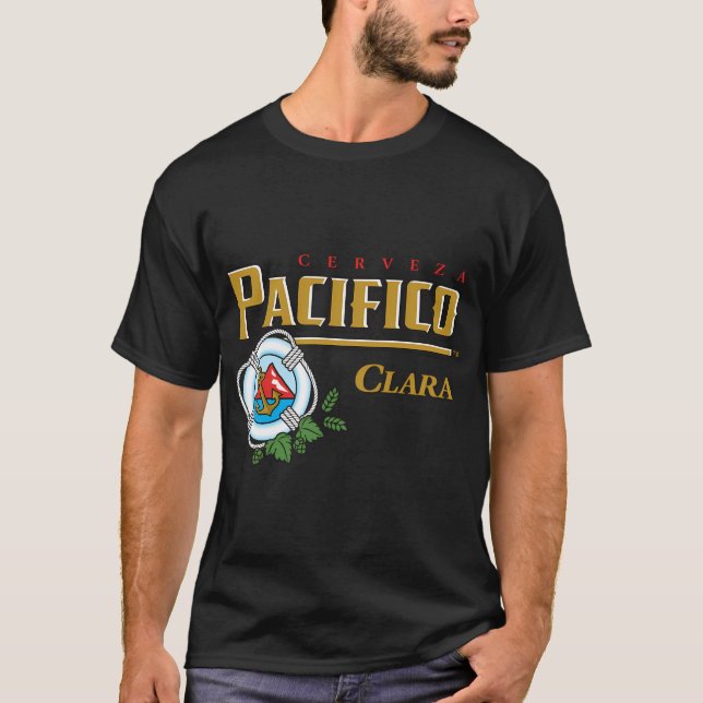 Pacifico Logotyp T Shirt (Framsida)