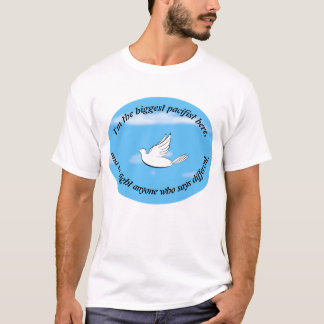 pacifist humor t shirt