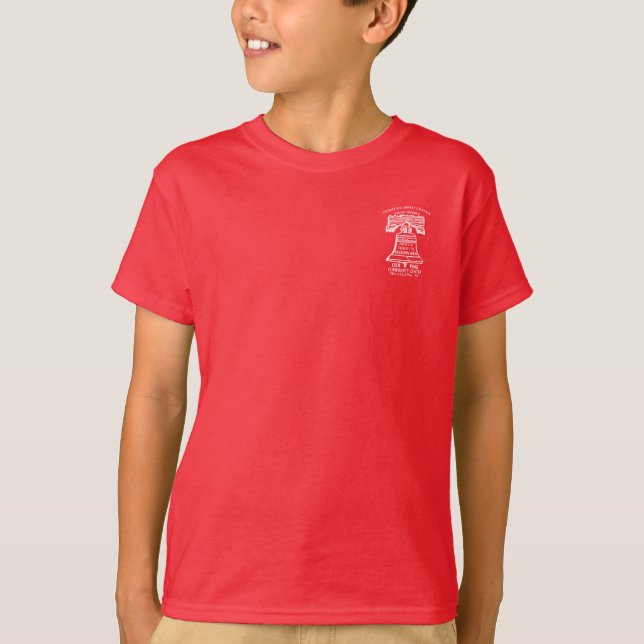 Pack Class B Shirt Child Size - Red T (Framsida)
