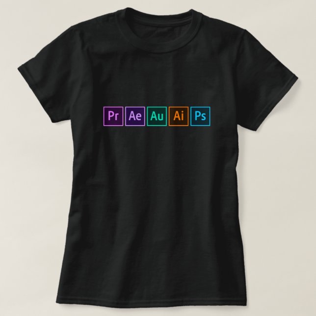 Pack Editor de Vídeo T Shirt (Design framsida)