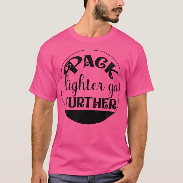 Pack Lighter Go Porto - Hiking - Mountainering T Shirt (Framsida)