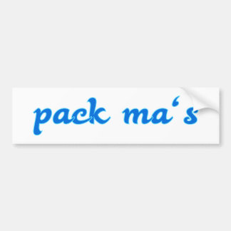 pack ma's Bayern bayrisch bayerisch Bildekal