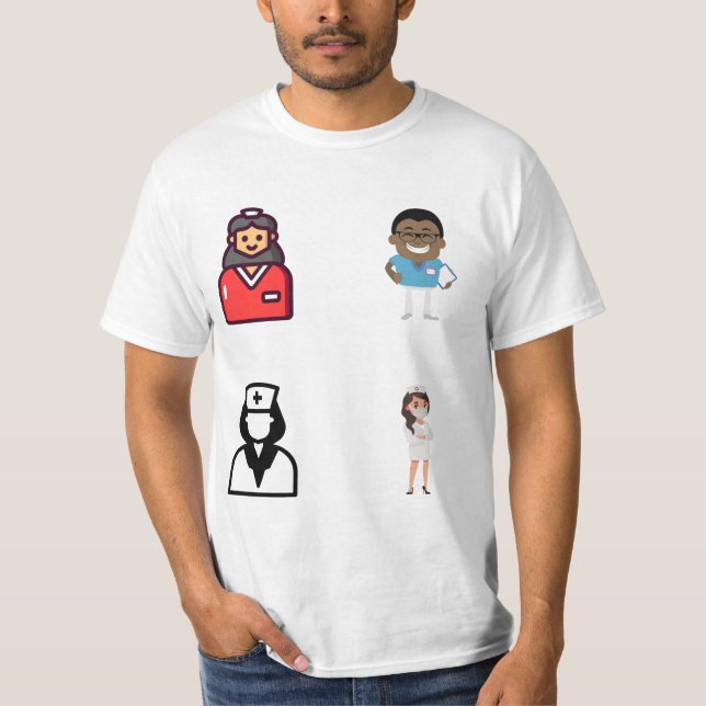  Pack - Ostomy Nurse T Shirt (Framsida)