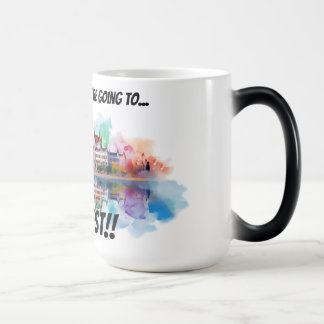 Pack your bags Budapest Magisk Mugg