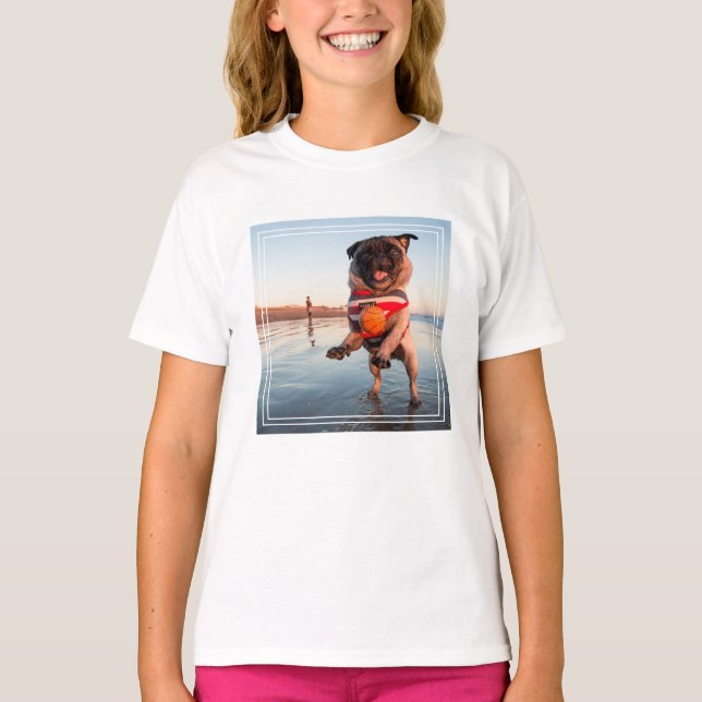 Packa Boll på persikor T Shirt (Framsida)