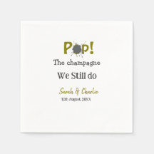 Packa champagnen vi fortfarande gör guld grått-par