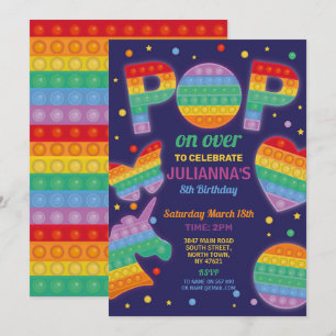 Packa det Party Fidget Birthday Navy Investigation Inbjudningar