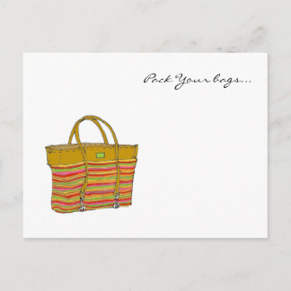 Packa dina väskor.. vykort