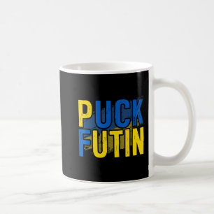 Packa Futin Memid jag står med Ukraina Lov Kaffemugg
