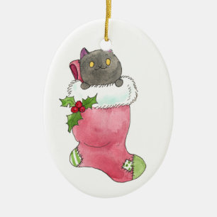 Packa i ett stammande ornament