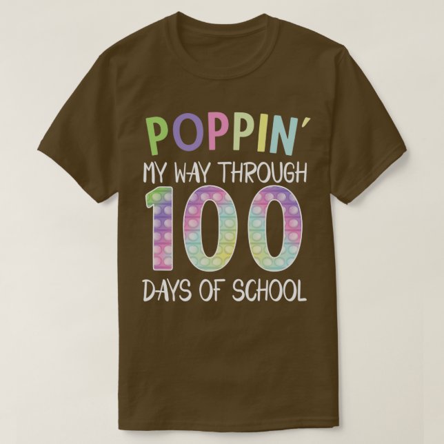 Packa mig genom 100 dagars skola 6 t shirt (Design framsida)