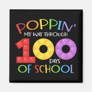 Packa mig genom 100 dagars skolgång magnet