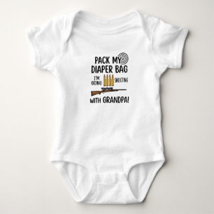 Packa Min Blöjbädd Jag Går Skjuta Med Farfar T Shirt