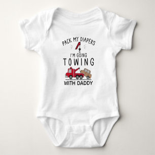 Packa mina blöjor jag ska bogsera med pappa t shirt