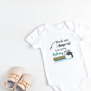 Packa mina blöjor jag ska fiska med morfar t shirt