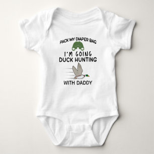 Packa mina blöjor Jag ska gå på andjakt med pappa T Shirt