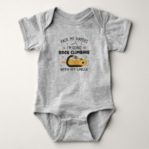 Packa mina blöjor jag ska klättra med Pappa T Shirt