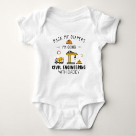 Packa mina blöjor jag ska med civilingenjörskonst t shirt