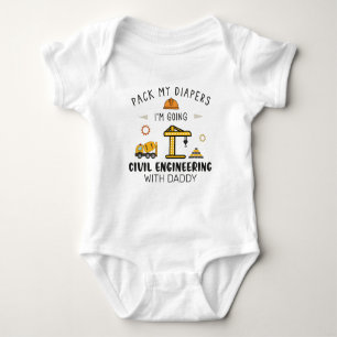 Packa mina blöjor jag ska med civilingenjörskonst t shirt