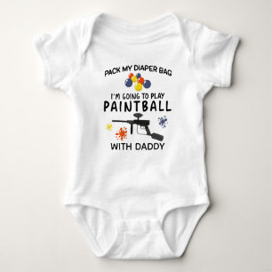 Packa mina blöjor jag ska spela Paintball T Shirt