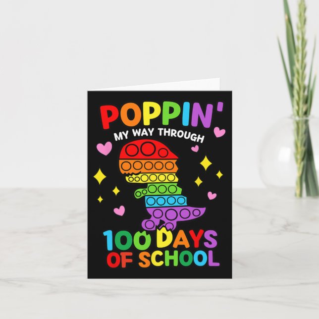 Packa mitt sätt att gå 100 dagar med skoldobaur kort (Framsida)
