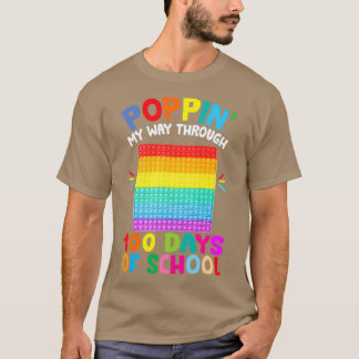Packa mitt sätt att gå 100 dagar, roligt 100 dagar t shirt