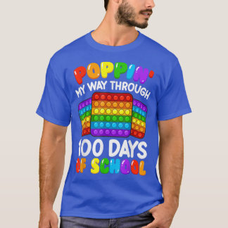 Packa mitt sätt att gå 100 dagar, roligt 100 dagar t shirt