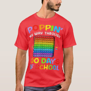 Packa mitt sätt att gå 100 dagar, roligt 100 dagar t shirt