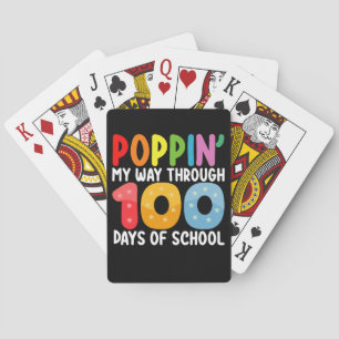 Packa mitt sätt att gå igenom 100 skoldagar casinokort