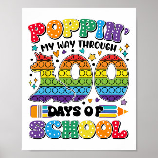 Packa mitt sätt till 100 dagar med skolbarn 100 to poster