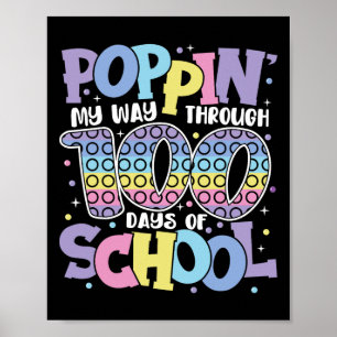 Packa mitt sätt till 100 dagar med skolbarn 100 to poster