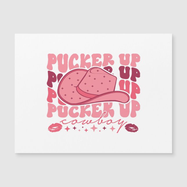 Packa upp Cowboy Westernare Valentines day (Framsida)