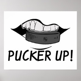 Packa upp Hockey Puck Poster