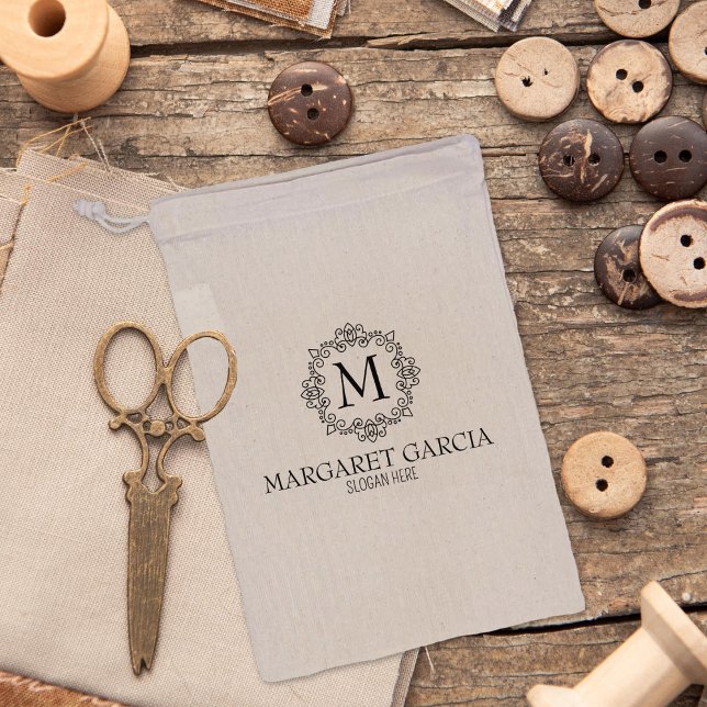 Packaging Anpassningsbar Monogram, Small Business  Stämpel (Skapare uppladdad)