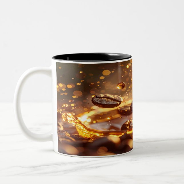 packaging, café banners, stock video thumbnails. Två-Tonad mugg (Vänster)