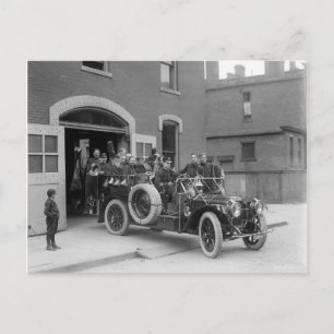 Packard brandskvadron, 1911 vykort