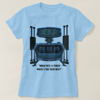 Packe-en-Stansmaskin w/Quote (kvinnor) T Shirt