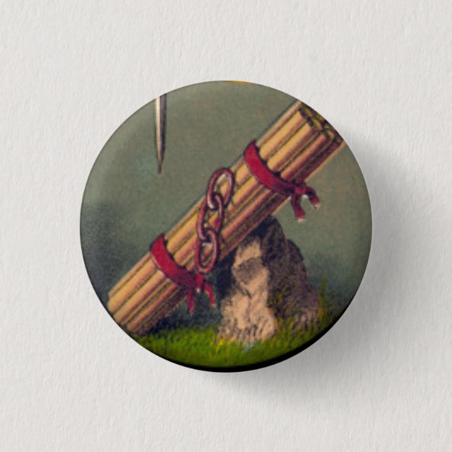 Packen av pinnar och tre anknyter 1 flytta sig knapp (Framsida)