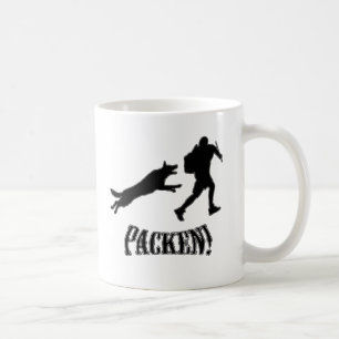 packen hunden och decoyen kaffemugg